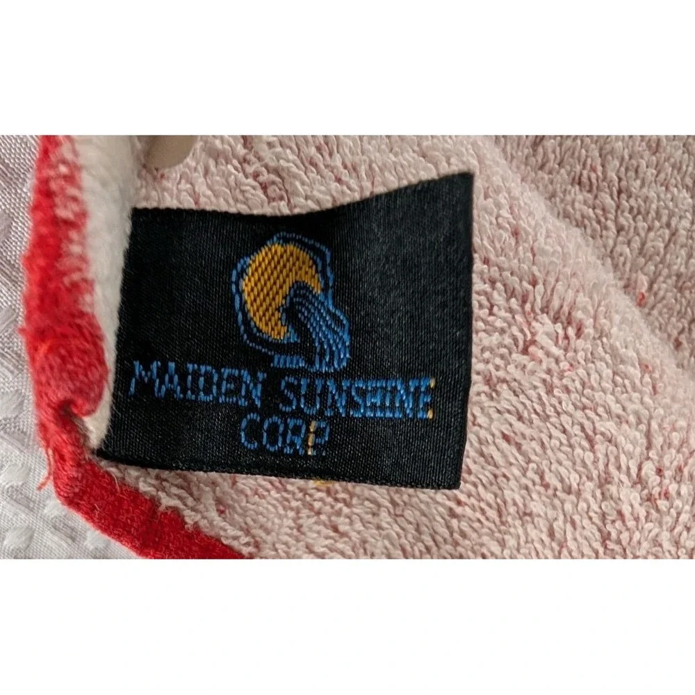 Vintage Maiden Sunshine Merry Christmas Santa Beach Towel 61 x 32 inches